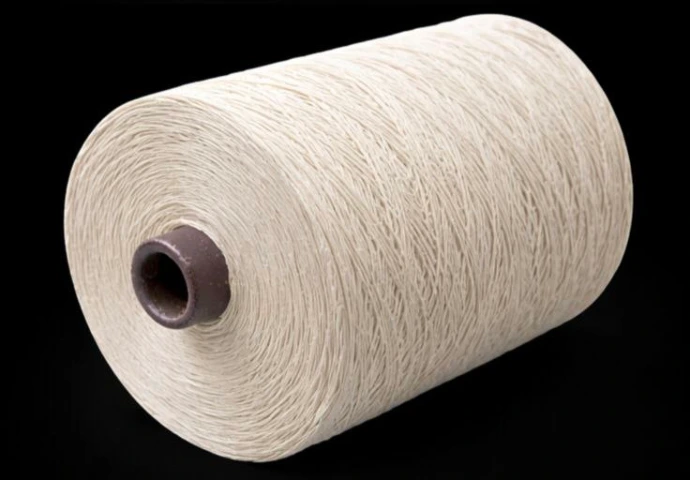 Cotton doubling yarn cone with custom ply and twist for industrial textile manufacturing