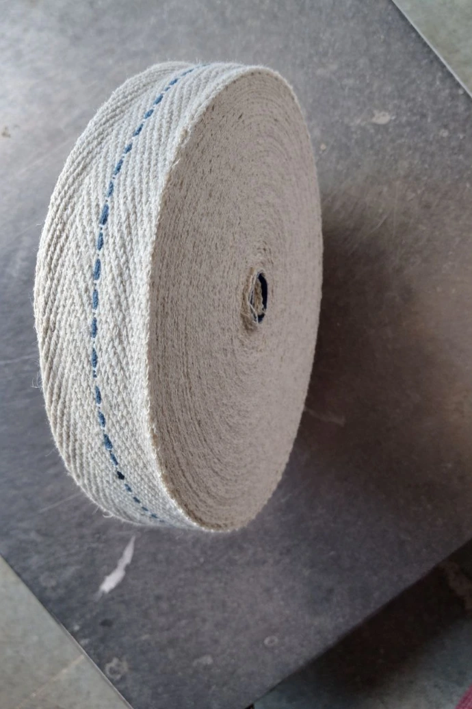 Cotton niwar tape manufacturing for furniture and garment applications