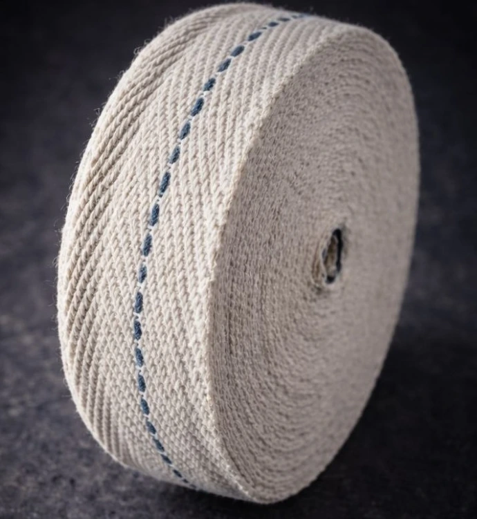 Cotton niwar tape manufacturing for furniture and garment applications